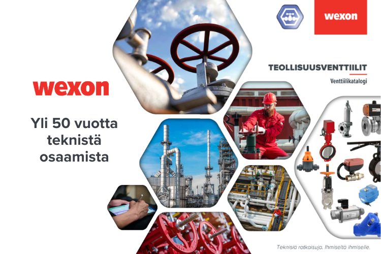 Wexonin venttiilikatalogi